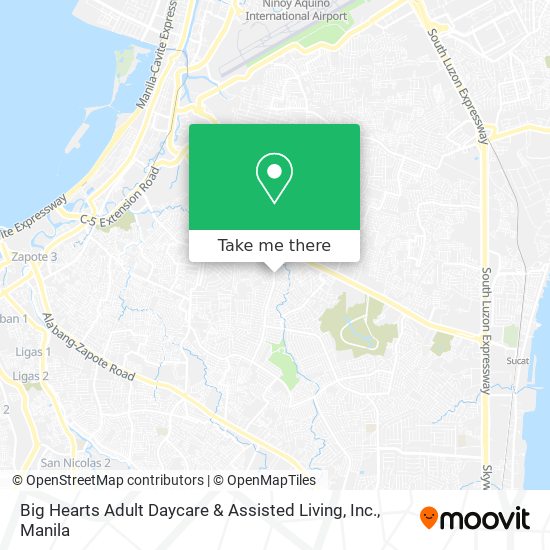 Big Hearts Adult Daycare & Assisted Living, Inc. map
