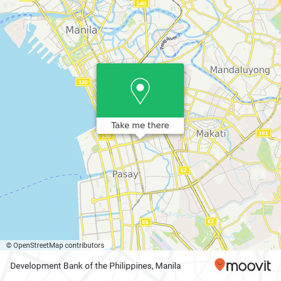 Development Bank of the Philippines map