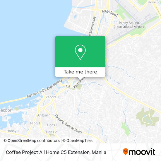 Coffee Project All Home C5 Extension map