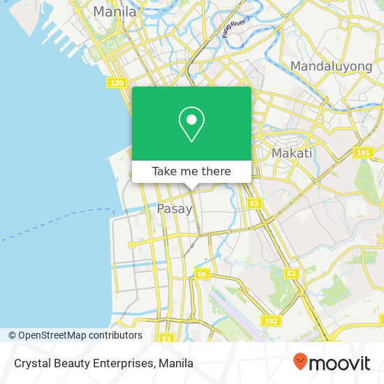 Crystal Beauty Enterprises map