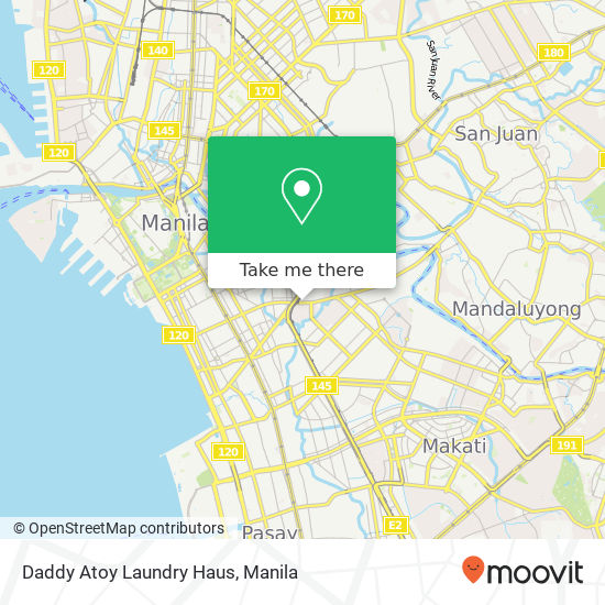 Daddy Atoy Laundry Haus map