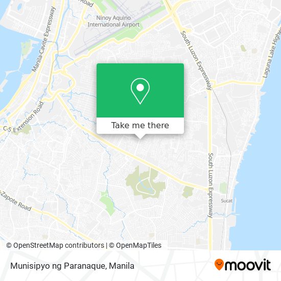 Munisipyo ng Paranaque map
