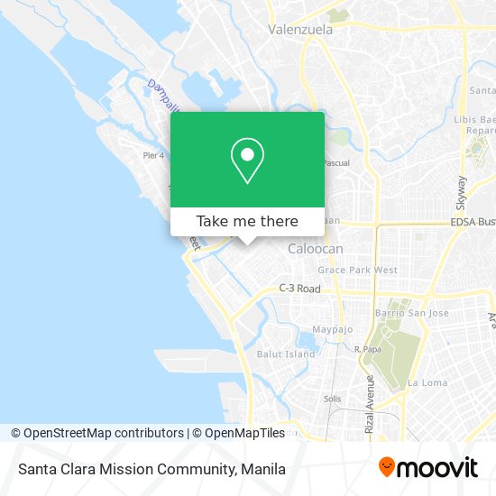 Santa Clara Mission Community map