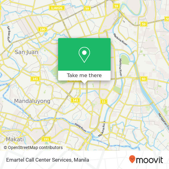 Emartel Call Center Services map