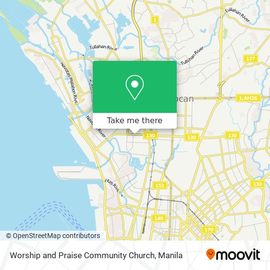 Worship and Praise Community Church map