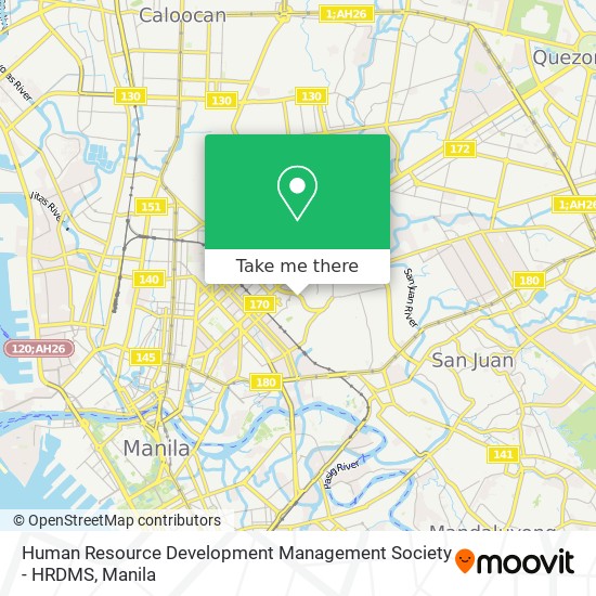 Human Resource Development Management Society - HRDMS map