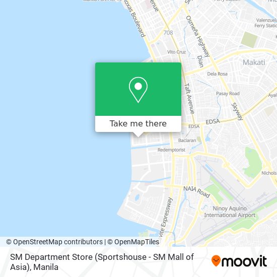SM Department Store (Sportshouse - SM Mall of Asia) map