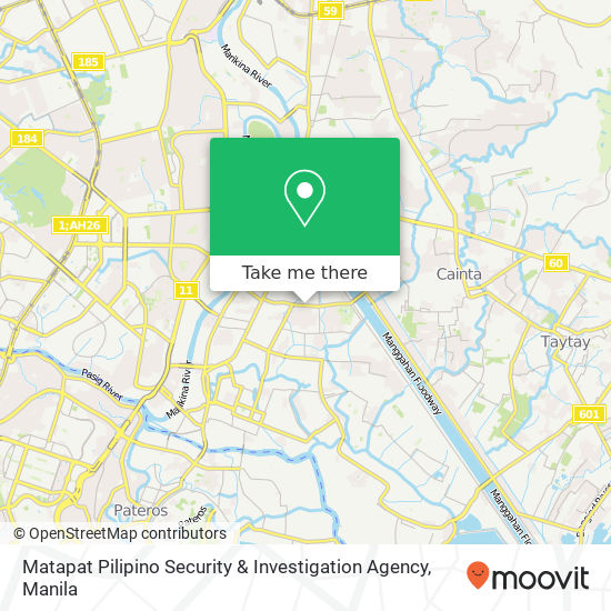 Matapat Pilipino Security & Investigation Agency map