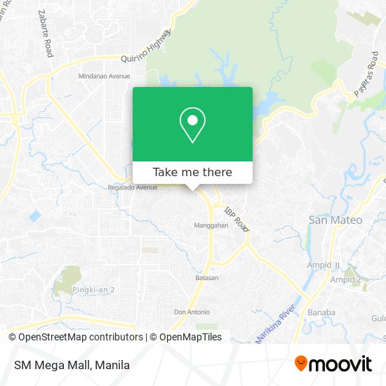 SM Mega Mall map