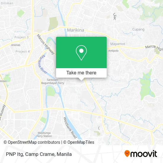 PNP Itg, Camp Crame map