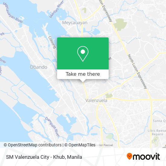 SM Valenzuela City - Khub map