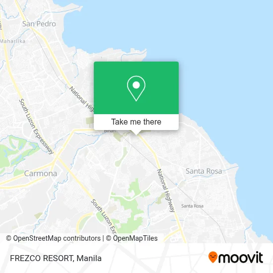 FREZCO RESORT map
