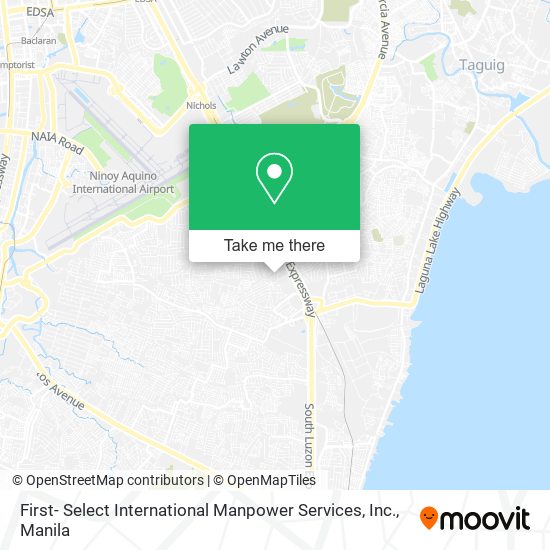 First- Select International Manpower Services, Inc. map