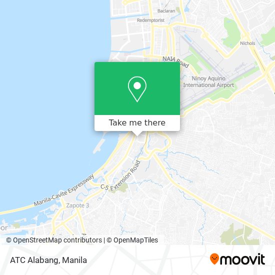 ATC Alabang map