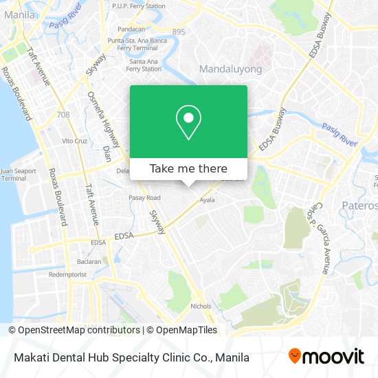 Makati Dental Hub Specialty Clinic Co. map