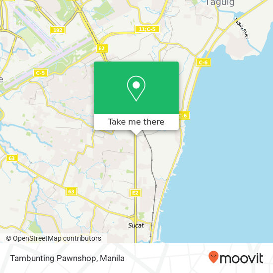 Tambunting Pawnshop map