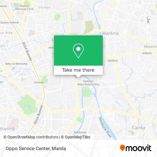 Oppo Service Center map