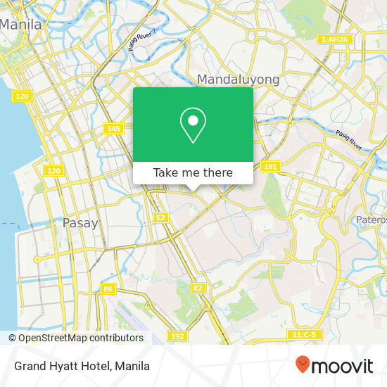 Grand Hyatt Hotel map