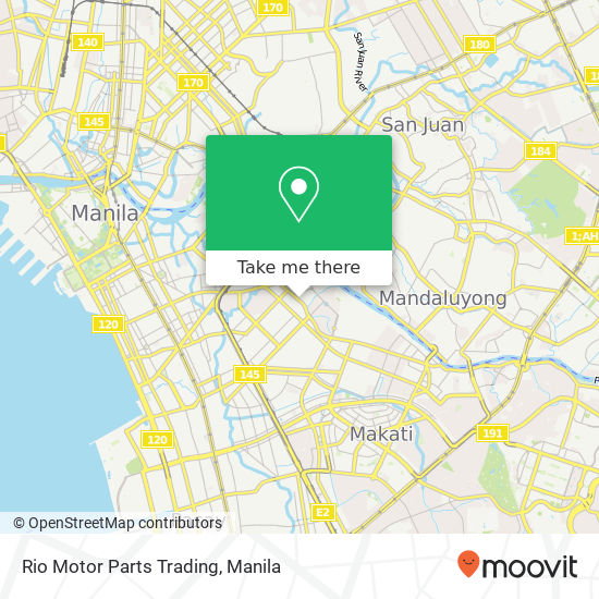 Rio Motor Parts Trading map