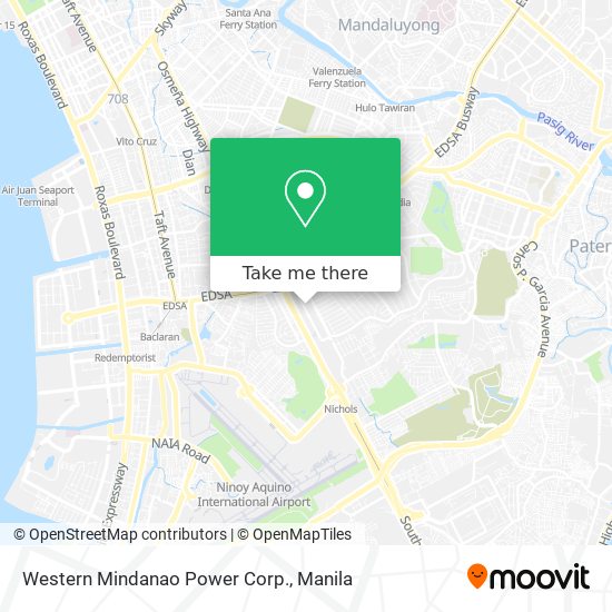 Western Mindanao Power Corp. map