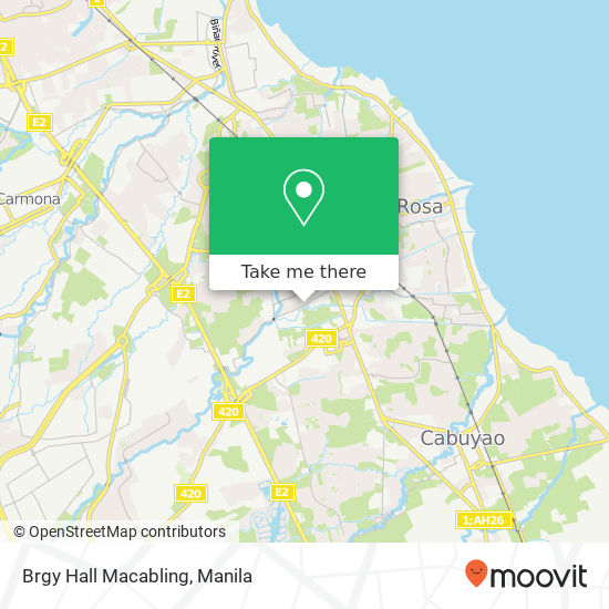 Brgy Hall Macabling map