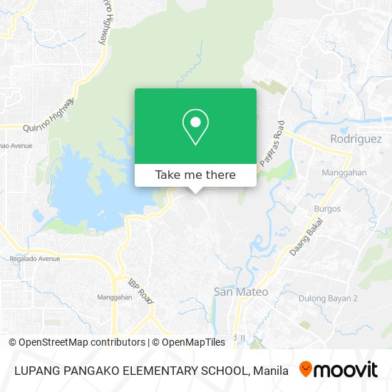 LUPANG PANGAKO ELEMENTARY SCHOOL map