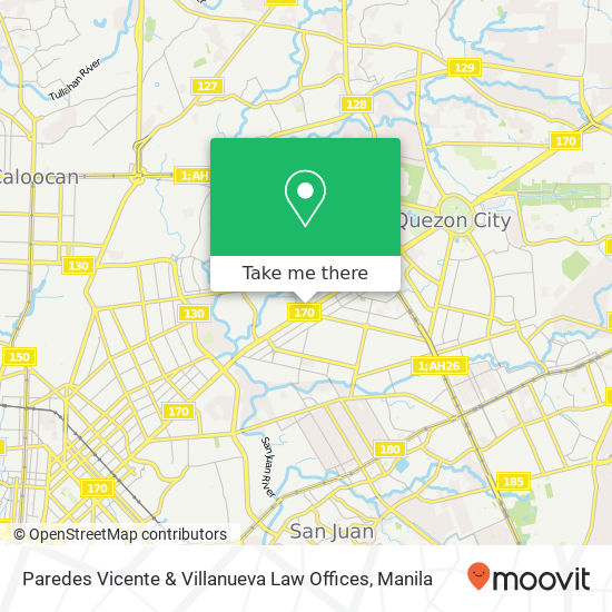 Paredes Vicente & Villanueva Law Offices map