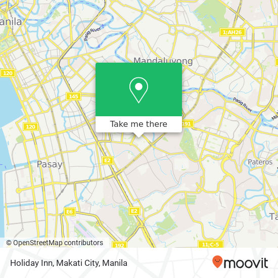 Holiday Inn, Makati City map