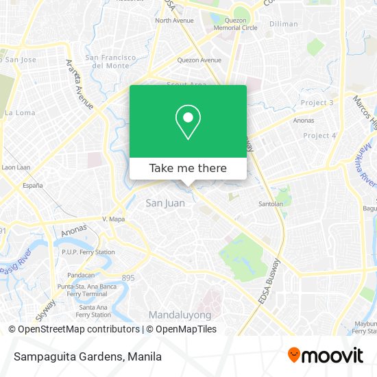 Sampaguita Gardens map