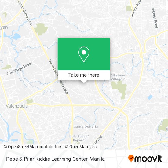 Pepe & Pilar Kiddie Learning Center map