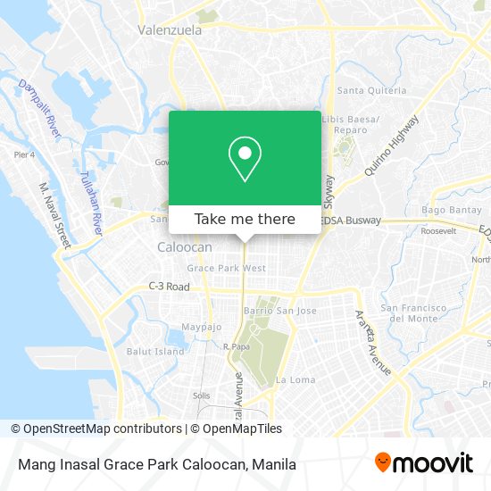 Mang Inasal Grace Park Caloocan map