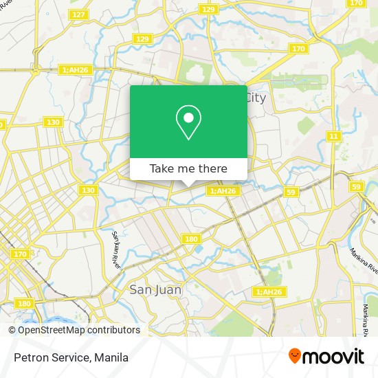 Petron Service map
