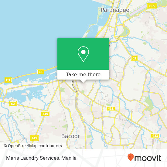 Maris Laundry Services map