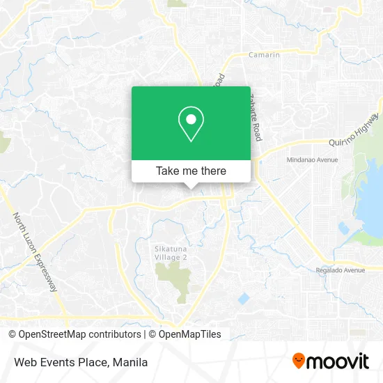 Web Events Place map