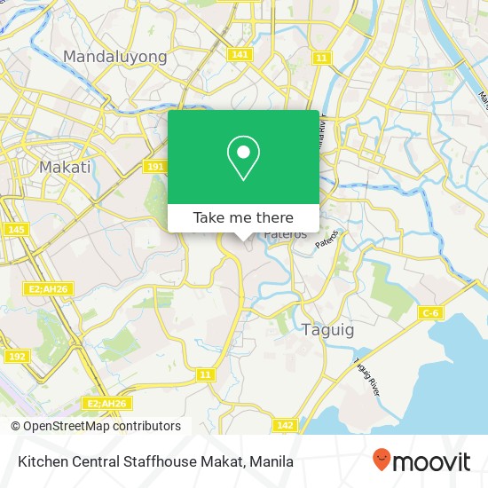 Kitchen Central Staffhouse Makat map