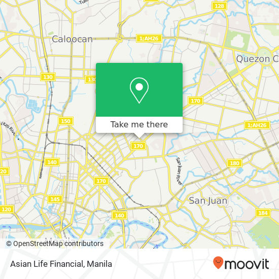 Asian Life Financial map
