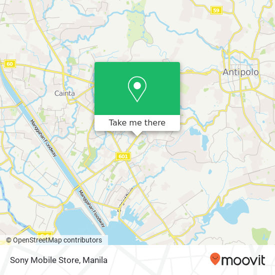 Sony Mobile Store map
