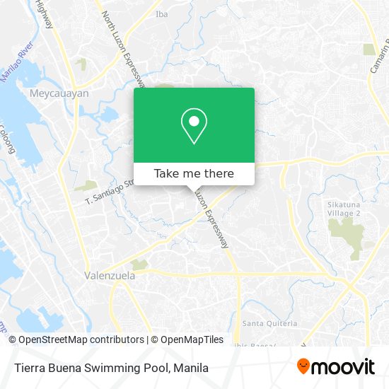 Tierra Buena Swimming Pool map
