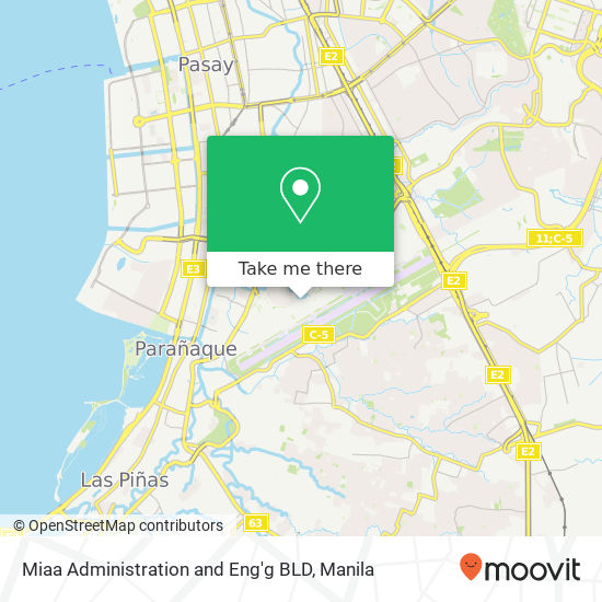 Miaa Administration and Eng'g BLD map