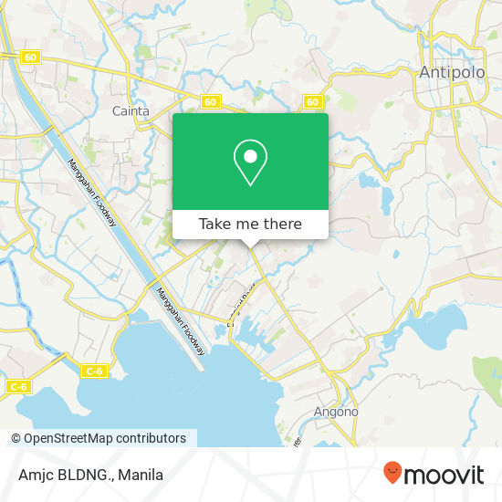 Amjc BLDNG. map
