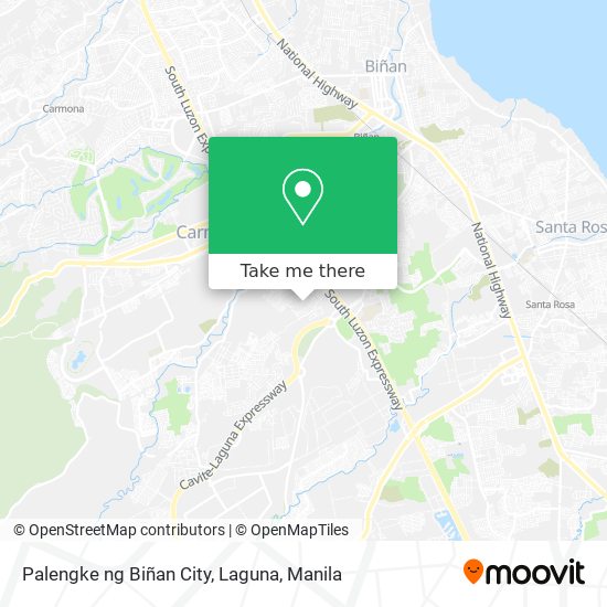Palengke ng Biñan City, Laguna map