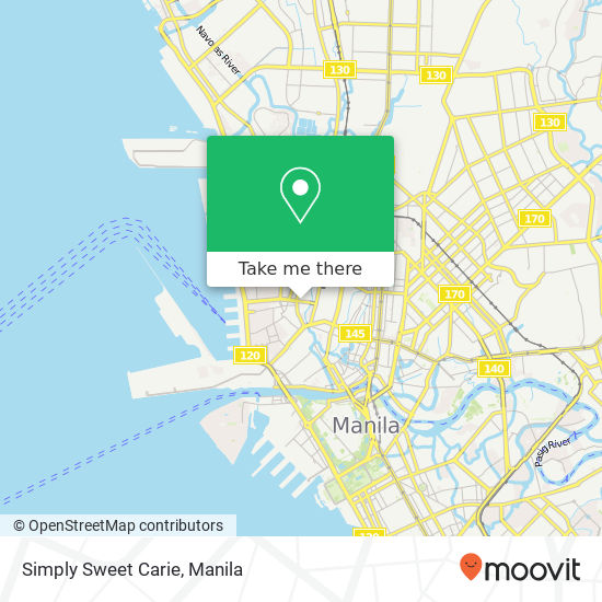 Simply Sweet Carie map