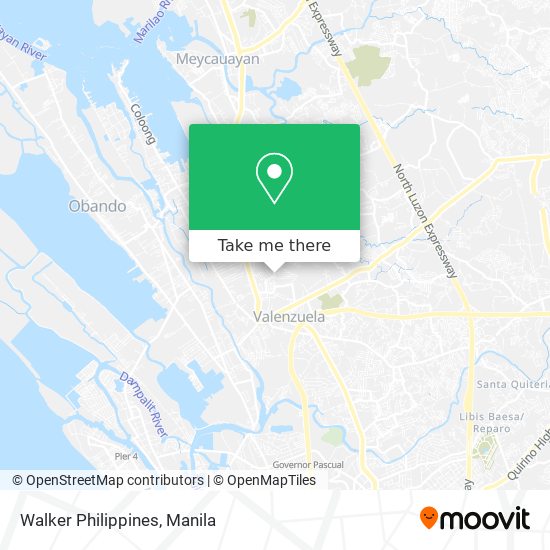 Walker Philippines map