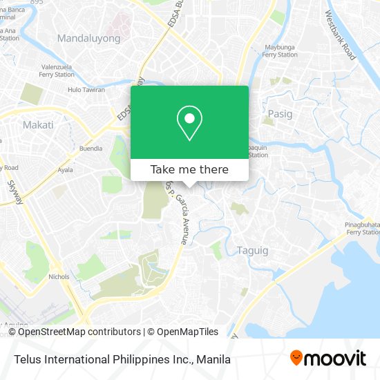 Telus International Philippines Inc. map
