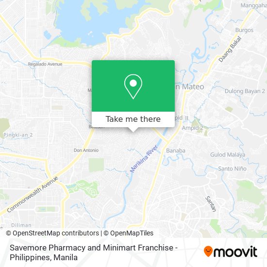 Savemore Pharmacy and Minimart Franchise - Philippines map