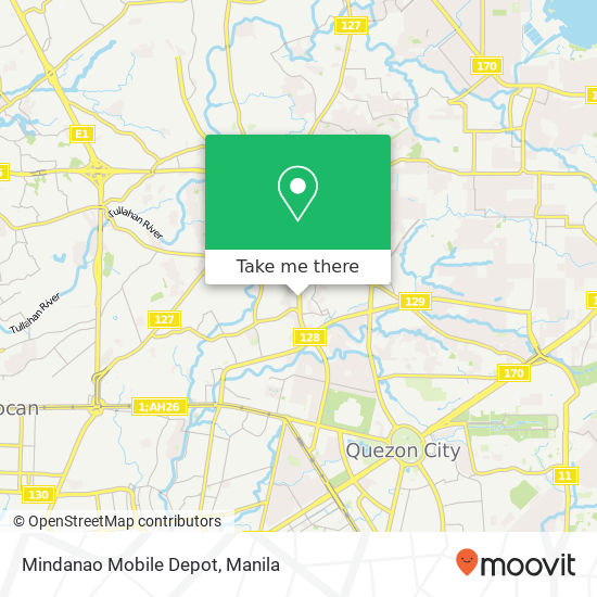 Mindanao Mobile Depot map