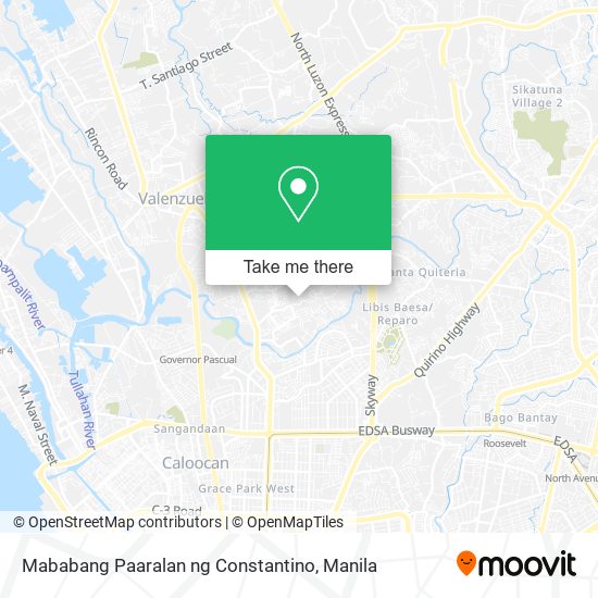 Mababang Paaralan ng Constantino map