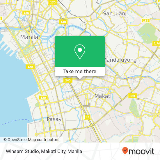 Winsam Studio, Makati City map
