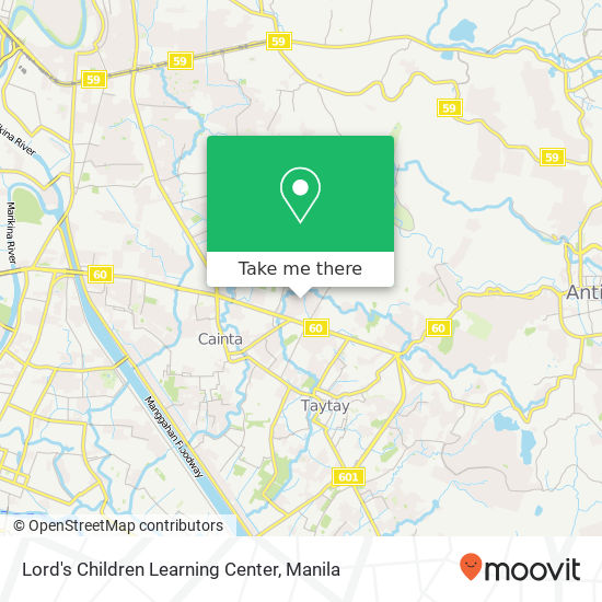 Lord's Children Learning Center map