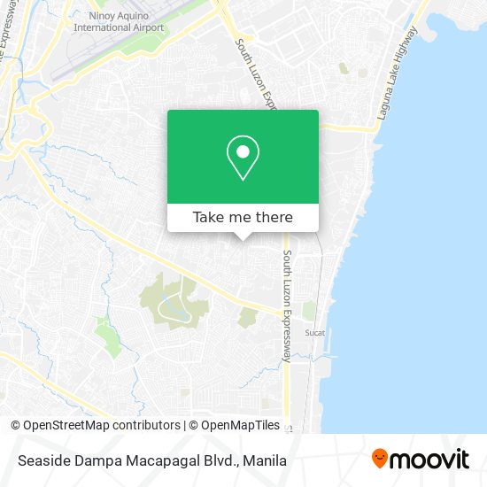 Seaside Dampa Macapagal Blvd. map